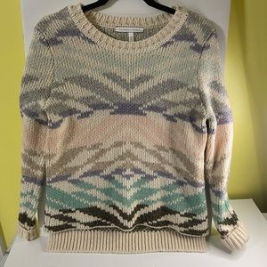 Victoria Secret aztec wool sweater size XS‎